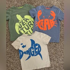 Mini Boden Tees - sz 3/4